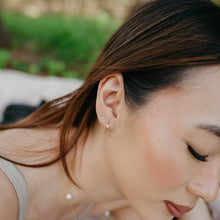 Load image into Gallery viewer, Teeny Tiny Star Flat Back Stud | Solid Gold