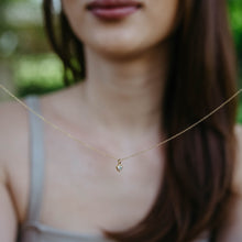 Load image into Gallery viewer, Heart Birthstone Necklace