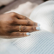 Load image into Gallery viewer, Birth Flower Infinity Band