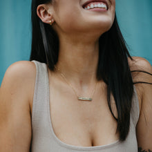 Load image into Gallery viewer, Personalized Bar Necklace