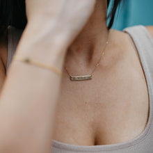 Load image into Gallery viewer, Personalized Bar Necklace