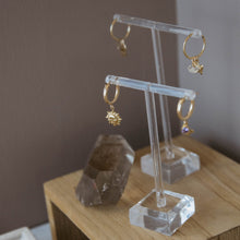 Load image into Gallery viewer, The Charm Hoops in Sterling Silver