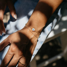 Load image into Gallery viewer, Clover Evil Eye Bracelet