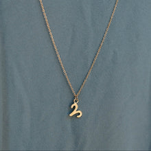 Load image into Gallery viewer, Zodiac Charm Necklace | Solid Gold
