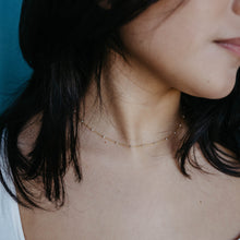 Load image into Gallery viewer, Two Tone Ball Chain Necklace