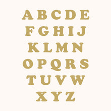 Load image into Gallery viewer, Initial Flat Back Stud | Solid Gold