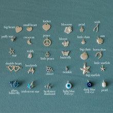 Load image into Gallery viewer, The Charm Hoops in Sterling Silver