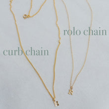 Load image into Gallery viewer, Dainty Initial Necklace