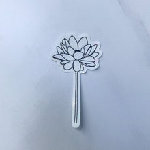 Load image into Gallery viewer, Lotus Bloom Suncatcher Sticker