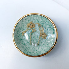 Load image into Gallery viewer, Green Jewelry Dish