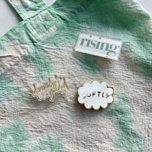 Load image into Gallery viewer, 'Softly' Enamel Pin
