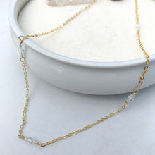 Load image into Gallery viewer, Clear Quartz Layering Necklace