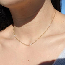 Load image into Gallery viewer, Clear Quartz Layering Necklace