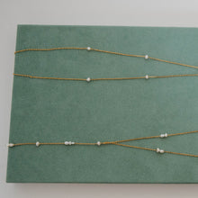 Load image into Gallery viewer, Pearl Lariat Necklace
