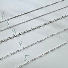 Load image into Gallery viewer, Dainty Chain in Sterling Silver
