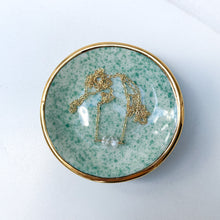Load image into Gallery viewer, Green Jewelry Dish
